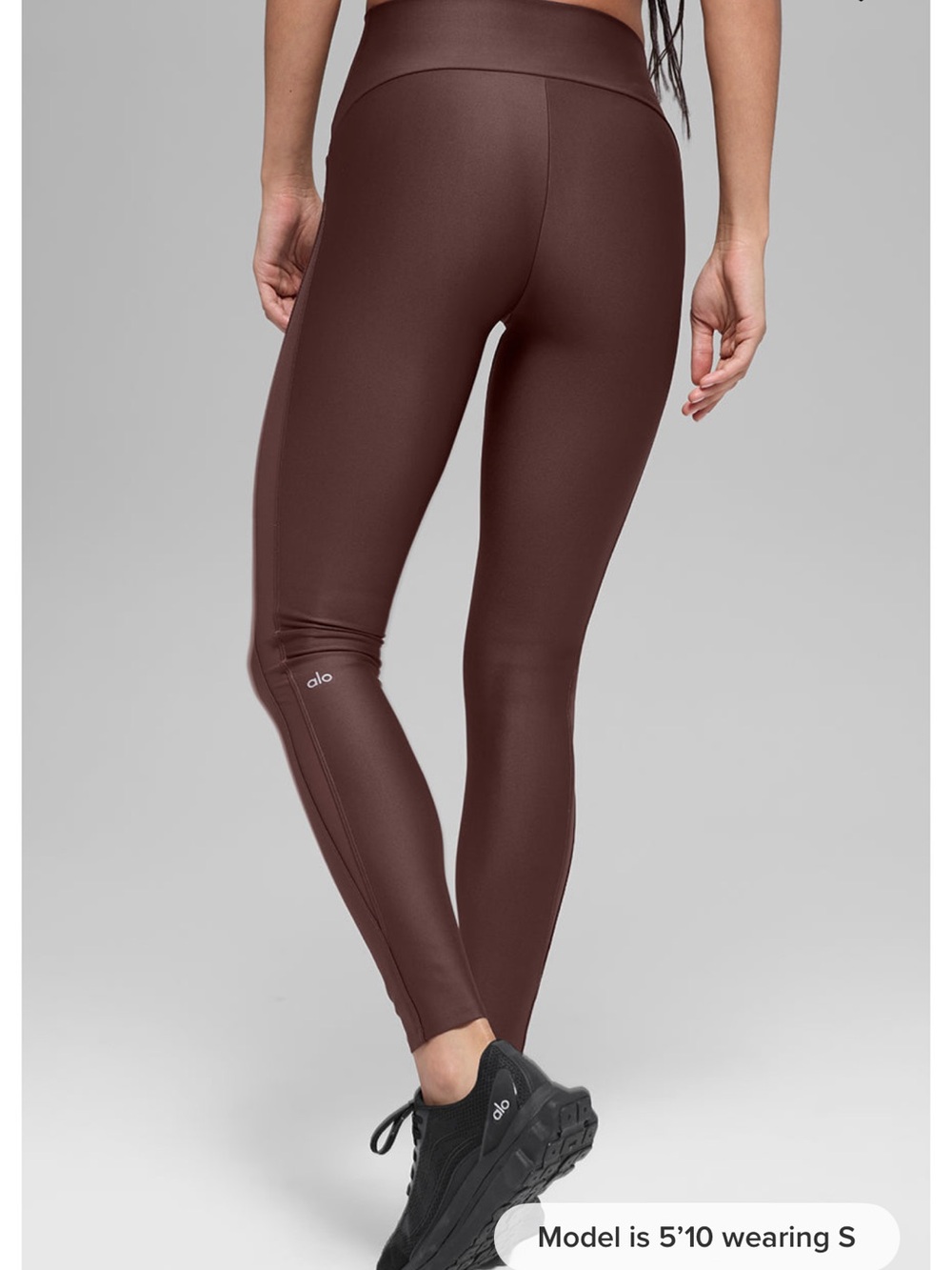 *NWT* ALO Infatuation Set in Brownstone | Top (S) & Leggings (XS) - Picture 12 of 13